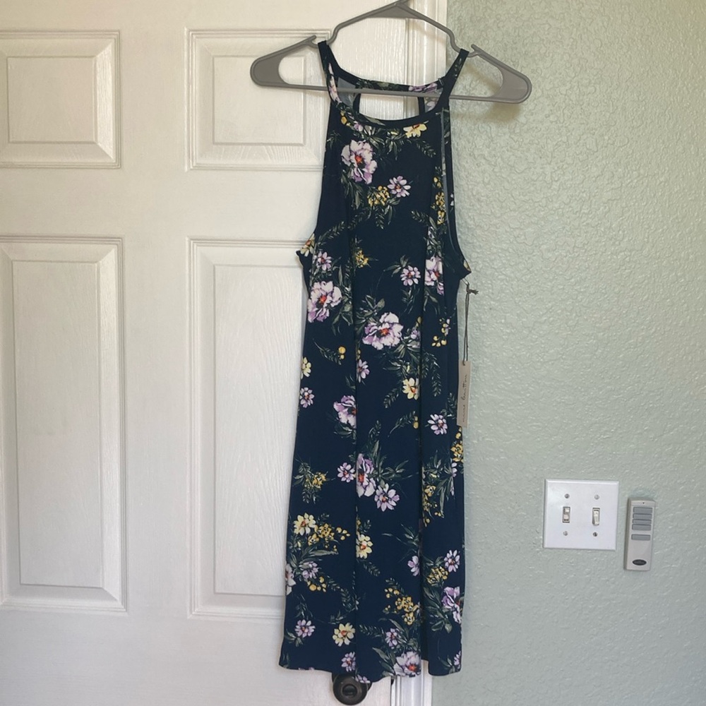 NWT Stitchfix Nine Britton Women’s Floral Tank Dress Sz Medium